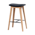 Nordic Bar Stool - Oak | Nordic Bar Stool - Oak - 68 cm Luna Carbon | SACKit