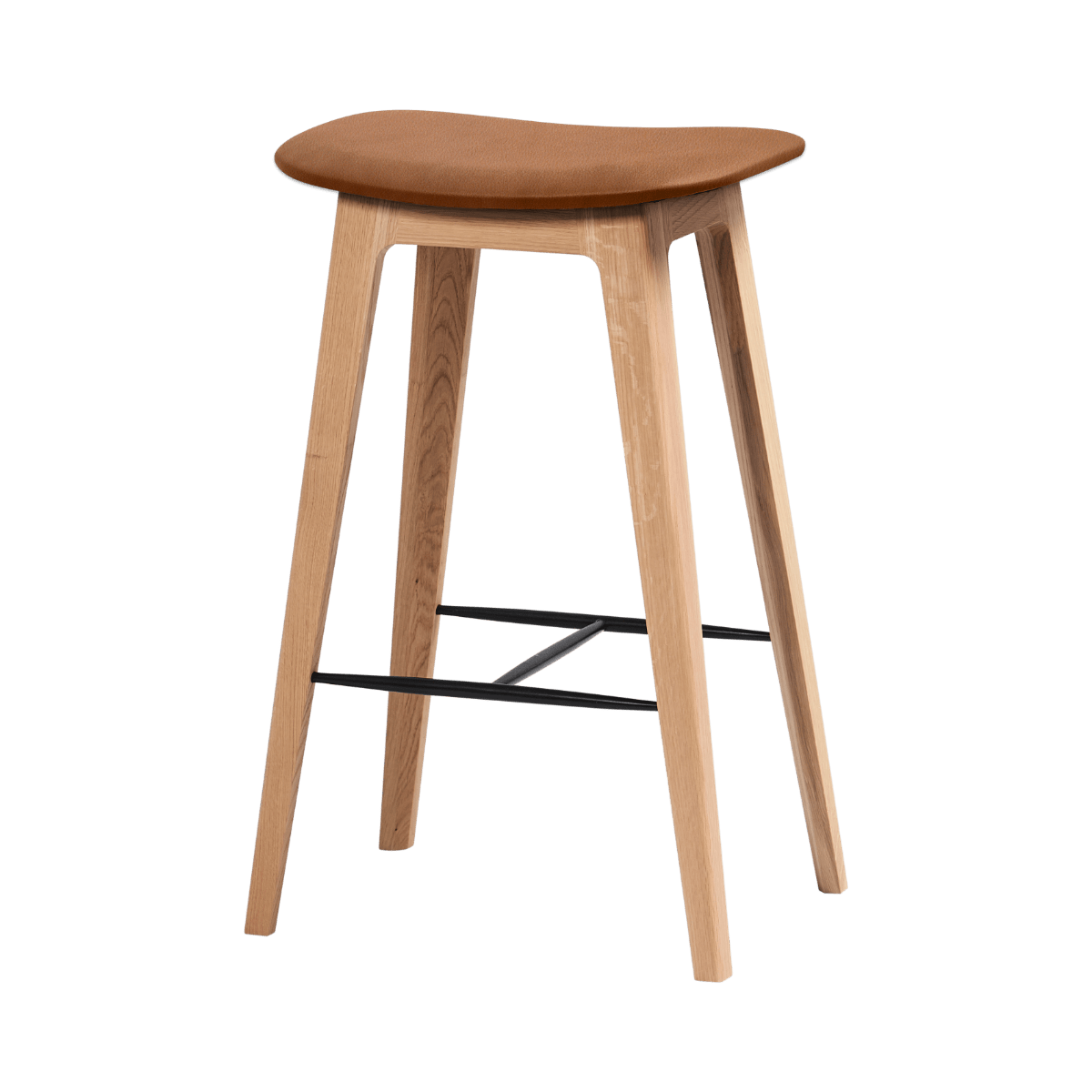 Nordic Bar Stool - Oak | Nordic Bar Stool - Oak - 68 cm Terra Safari | SACKit