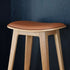 Nordic Bar Stool - Oak with stitches | Nordic Bar Stool - Oak with stitches - 68 cm Terra Safari | SACKit