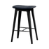 Nordic Bar Stool - Black Stained Oak | Nordic Bar Stool - Black Stained Oak - 68 cm Luna Carbon | SACKit