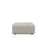 Fjord Sofa Pouf i blødt Cosmo Beige stof med afrundede kanter og modulært design.