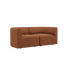 Fjord Sofa - 2 seater | Fjord Sofa - 2 seater - Cosmo Terracotta | SACKit