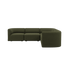 Fjord Sofa - Corner Sofa | Fjord Sofa - Corner Sofa - Cosmo Olive | SACKit