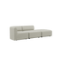 Fjord Sofa - 2 seater w/ open end | Fjord Sofa - 2 seater w/ open end - Cosmo Beige Højre | SACKit