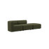 Fjord Sofa - 2 seater w/ open end | Fjord Sofa - 2 seater w/ open end - Cosmo Olive Højre | SACKit