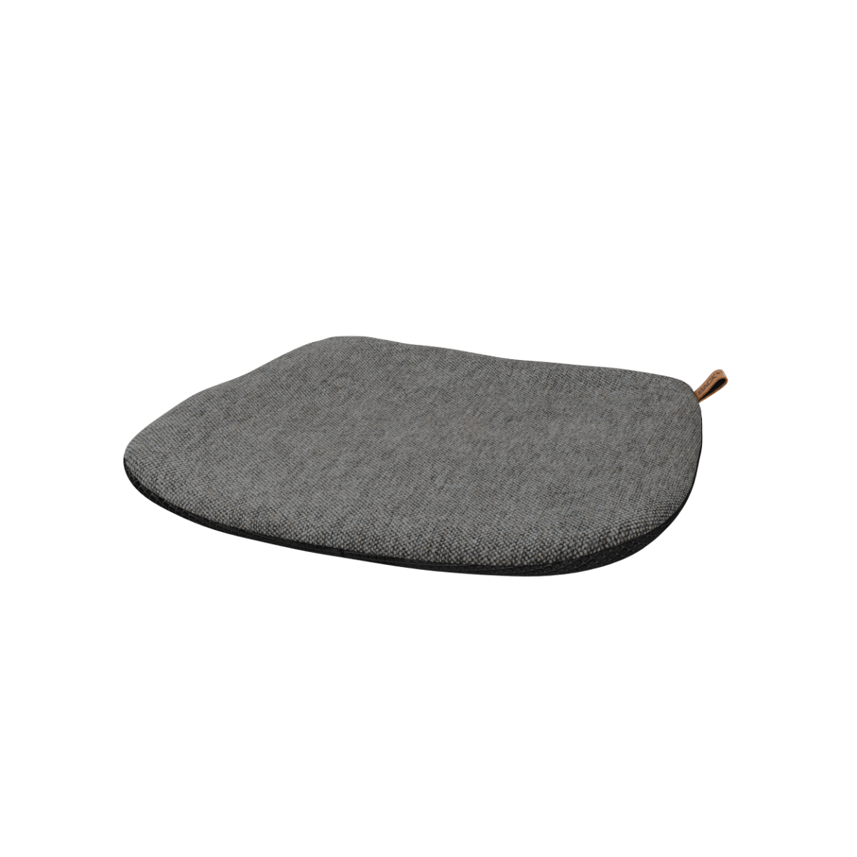 Grå Patio Cushion sædehynde til Patio Chair no. One med skridsikker bagside.