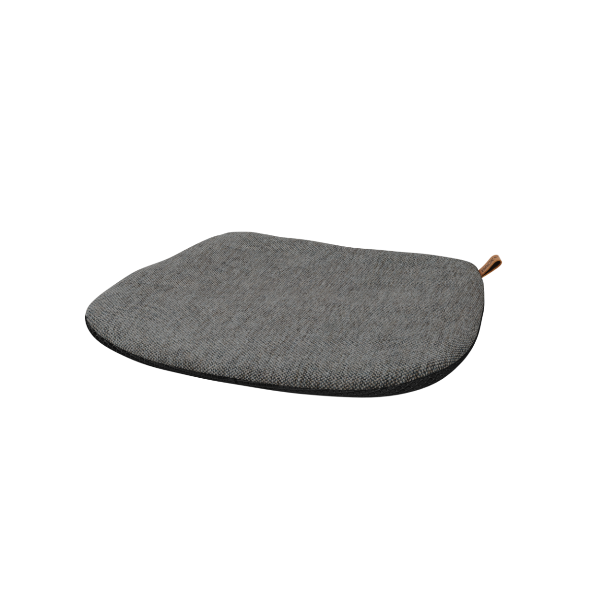Grå Patio Cushion sædehynde til Patio Chair no. One med skridsikker bagside.