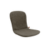 Patio Chair no. One med fuldpolstret Cobana Brown hynde i olefin fiber til udendørs brug.