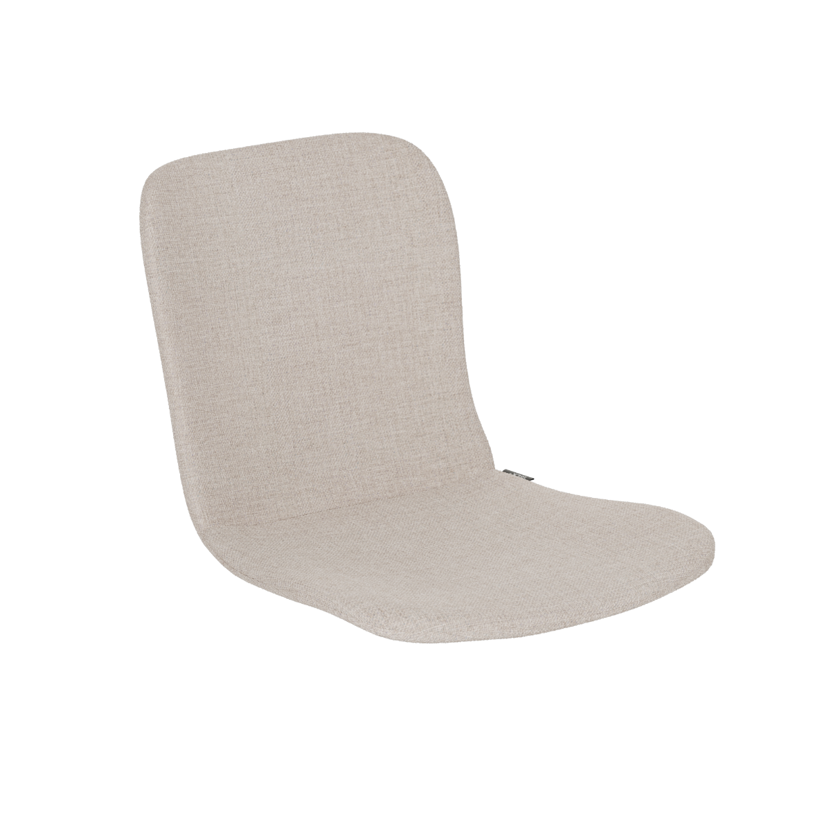 Udendørs overtrækshynde i Kirra Sand til Patio Chair no. One med polstret design.