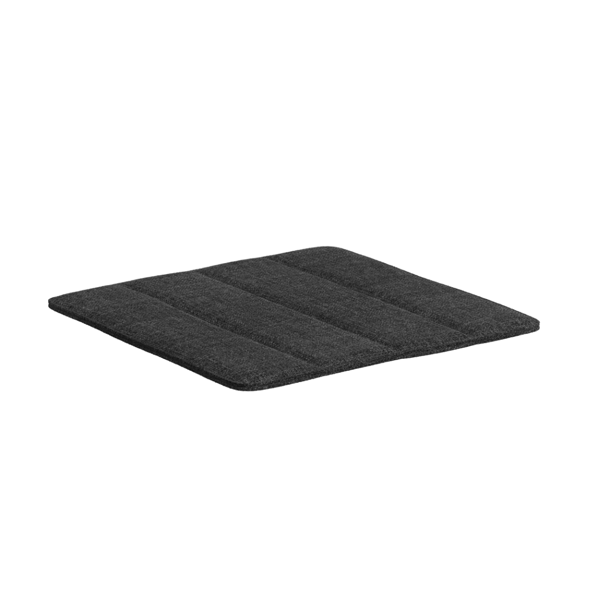 Sort Kirra Cushion sædehynde til Kirra Patio Chair med strop til fastgørelse, lavet i olefin-tekstil.