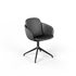 Chair no. One S2 Black Swivel | Chair no. One S2 Black Swivel - Terra Black Med returdrej | SACKit