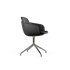 Chair no. One S2 Polished Swivel | Chair no. One S2 Polished Swivel - Terra Black Uden returdrej | SACKit