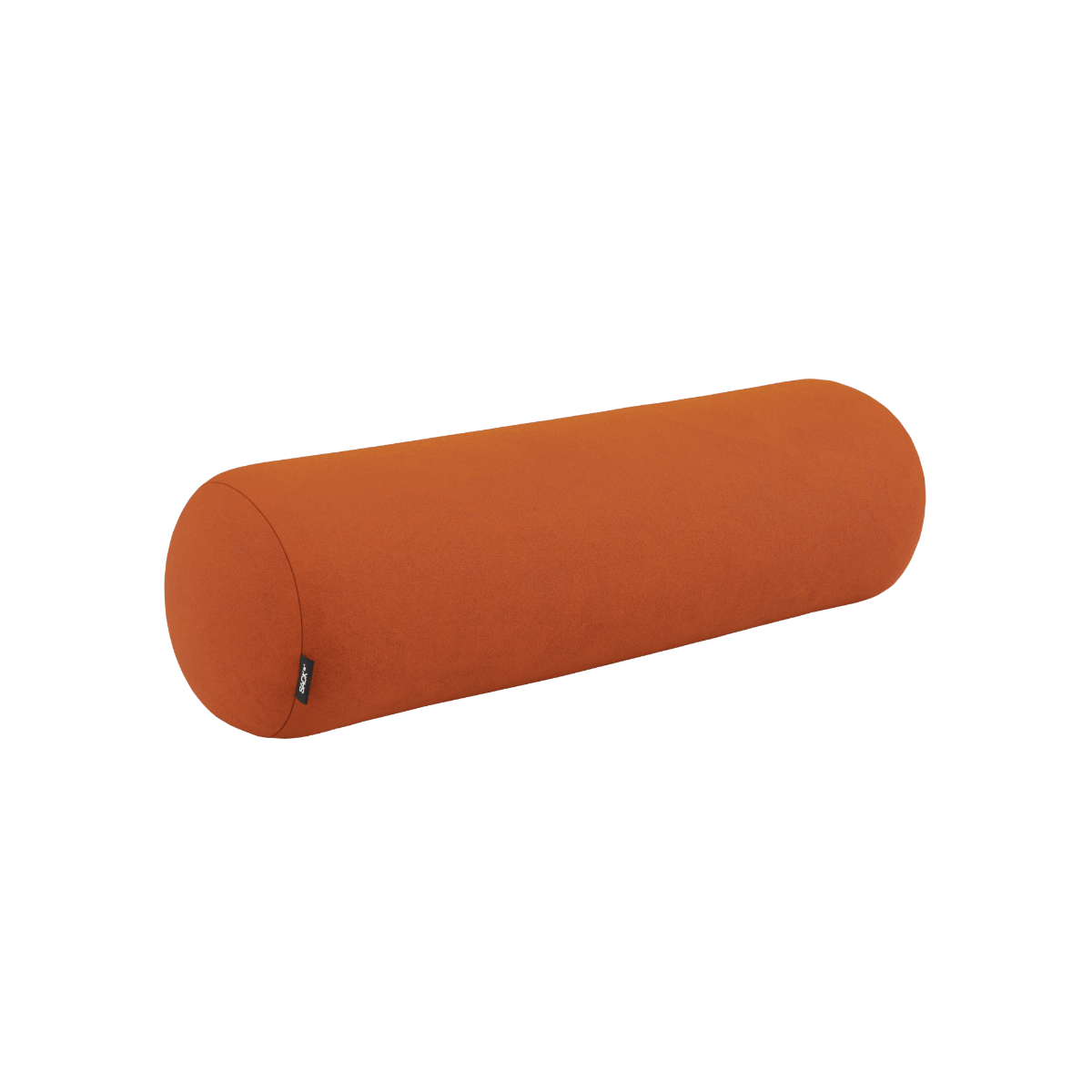 Aflang pude i orange jaquardstof til Soft Sofa Indoor med fast koldskumfyld.