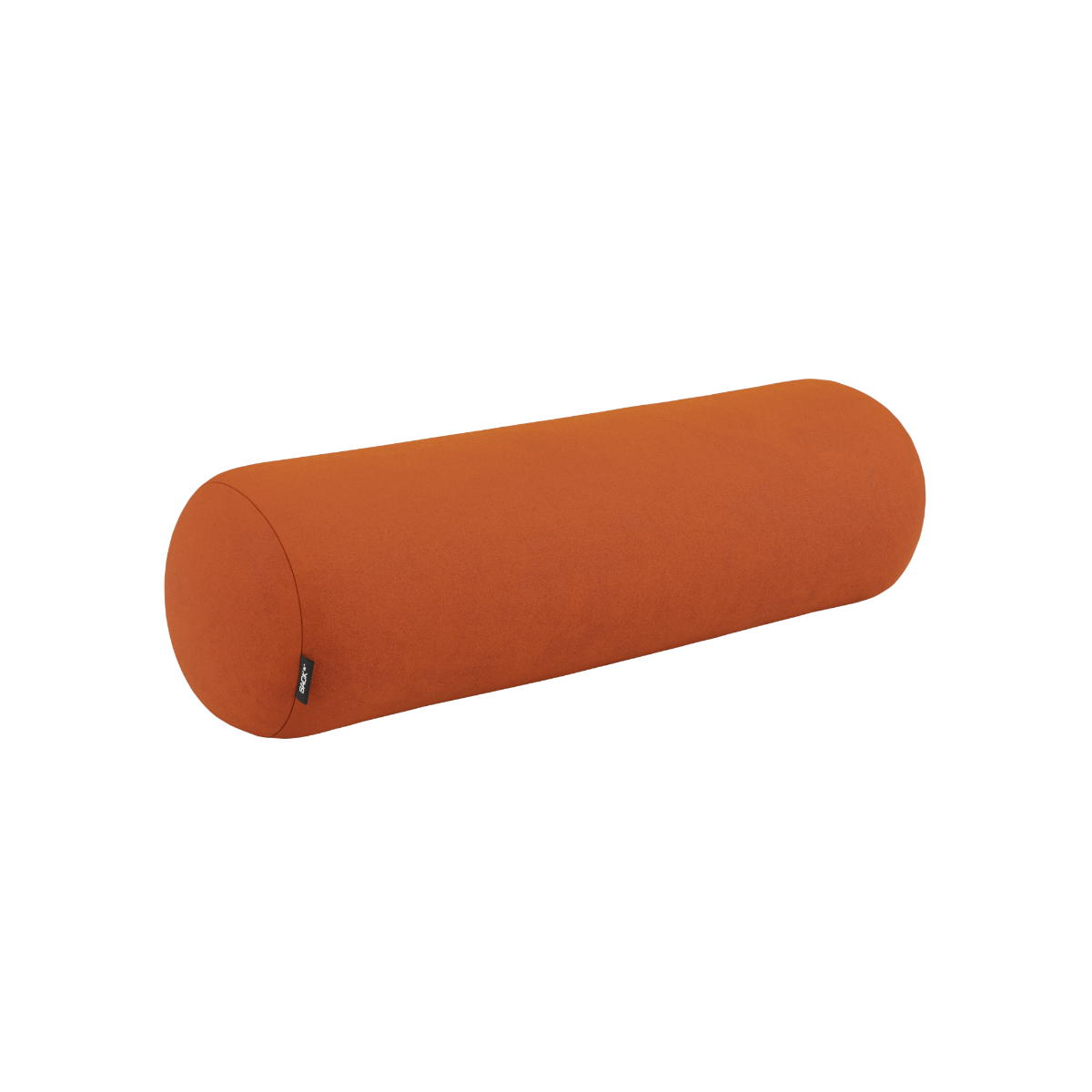 Aflang bolsterpude i orange Jaquard tekstil til Soft Sofa Indoor med fast koldskumfyld.