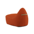SACKit Chair Indoor sækkestol i rund form med orange Jaquard tekstil, blød og indbydende.