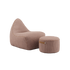 SACKit Chair & Pouf Indoor | SACKit Chair & Pouf Indoor - Corduroy Rose | SACKit