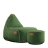 Cobana Lounge Chair & Pouf | Cobana Lounge Chair & Pouf - Cobana Green | SACKit