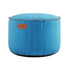Cobana Lounge Chair og Pouf i gråt slidstærkt olefinmateriale med formstabilt design.