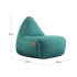 Cobana Lounge Chair og puf i gråt slidstærkt og vandafvisende stof med formstabilt design.