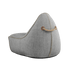 Cobana Lounge Chair & Pouf | Cobana Lounge Chair & Pouf - Cobana Grey | SACKit