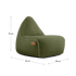 Cobana Lounge Chair & Pouf | Cobana Lounge Chair & Pouf - Kirra Olive | SACKit