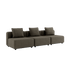 Cobana Lounge Sofa - 3 seater | Cobana Lounge Sofa - 3 seater - Cobana Brown Uden armlæn Uden puf | SACKit