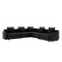 Cobana Lounge Sofa - 5 seater corner sofa | Cobana Lounge Sofa - 5 seater corner sofa - Cobana Black Med armlæn | SACKit
