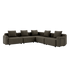 Cobana Lounge Sofa - 5 seater corner sofa | Cobana Lounge Sofa - 5 seater corner sofa - Cobana Brown Med armlæn | SACKit