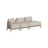 Kirra Lounge Sofa - 3 seater w/ open end