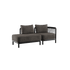 Kirra Lounge Sofa - 2 seater w/ open end | Kirra Lounge Sofa - 2 seater w/ open end - Kirra Noir Højre | SACKit