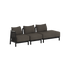 Kirra Lounge Sofa - 3 seater w/ open end