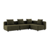 Cobana Lounge Sofa - 4 seater corner sofa | Cobana Lounge Sofa - 4 seater corner sofa - Kirra Olive Uden armlæn | SACKit