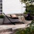  | brun SACKit hængekøje med stativ, udendørs brug ved terrasse