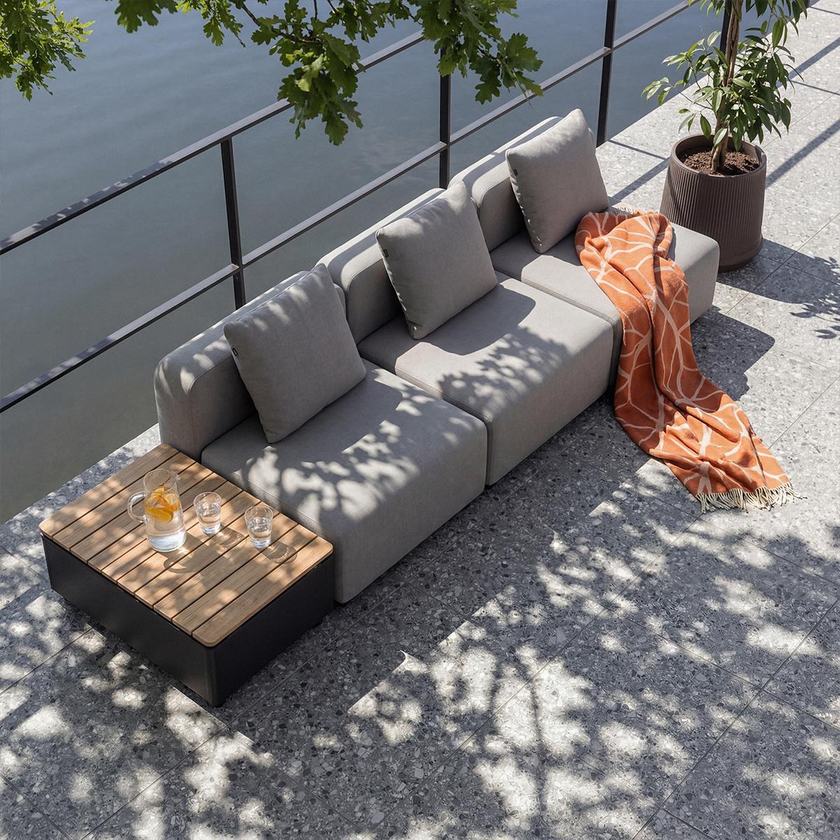 Cobana Lounge Sofa - Chaise module - Udendørs chaiselongmodul til lounge sofa