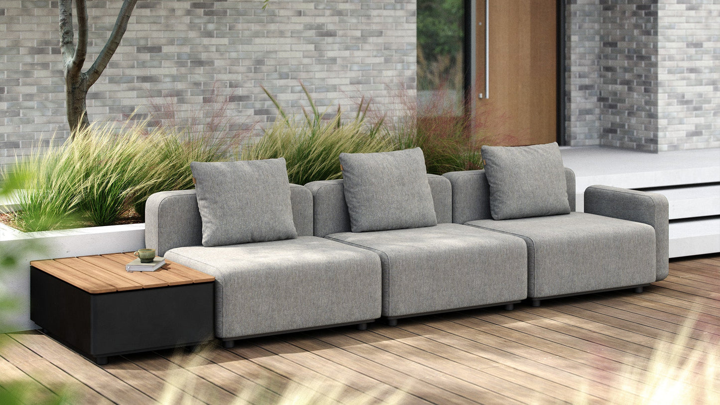 Patio Storage Table - Lounge modul – Udendørs bord med opbevaring