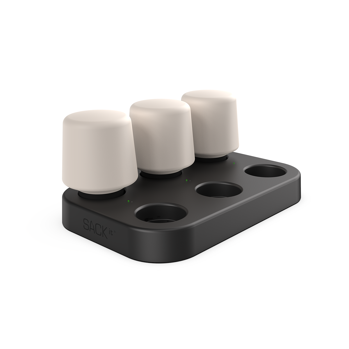 Ambience Multiple Charging Station i hvid plastik til opladning af op til seks Lamp Intelligent lamper samtidigt.