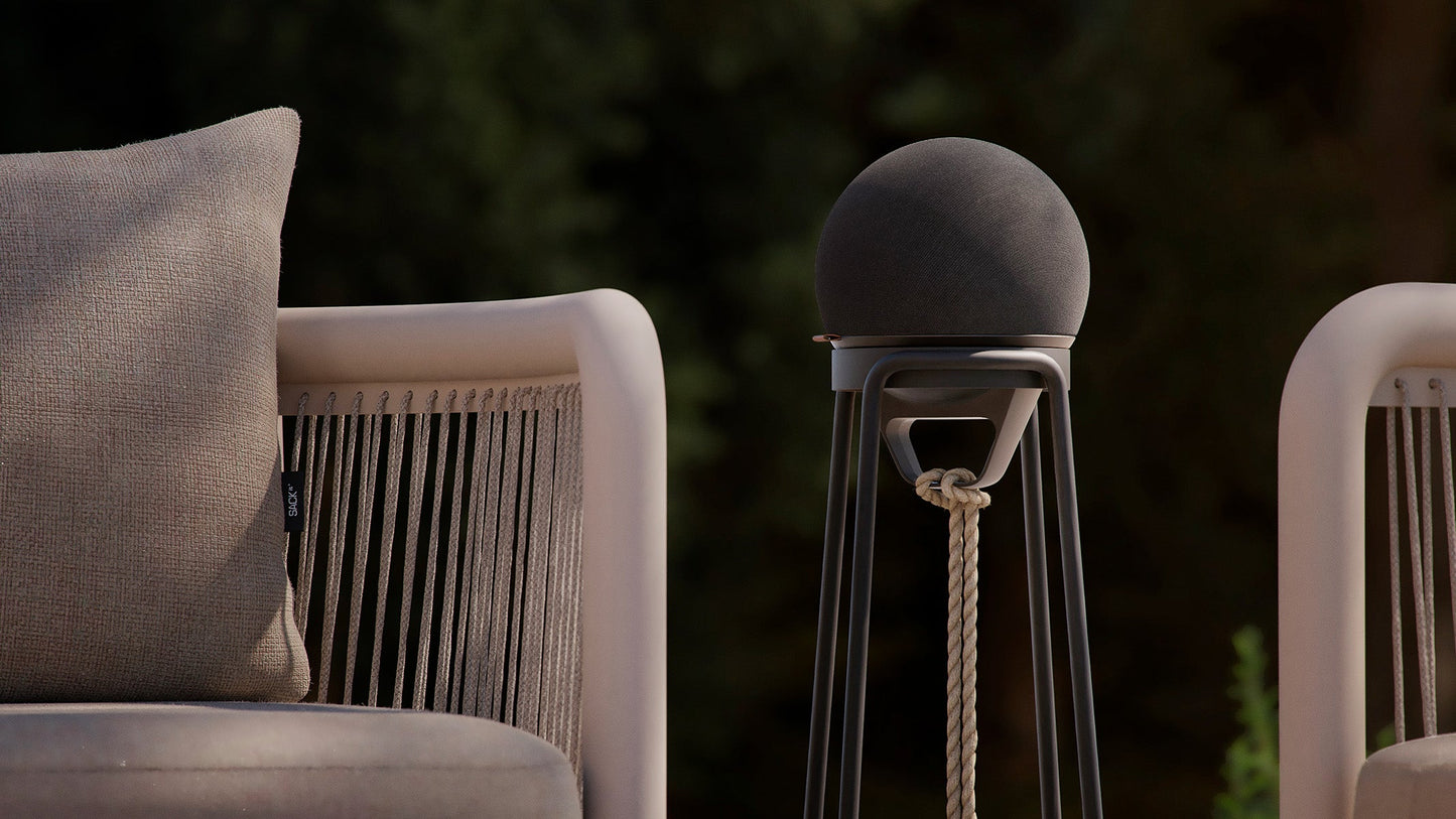 Patio Accessory Stand Ø14 + Play - Vandtæt udendørs højtaler med opsats