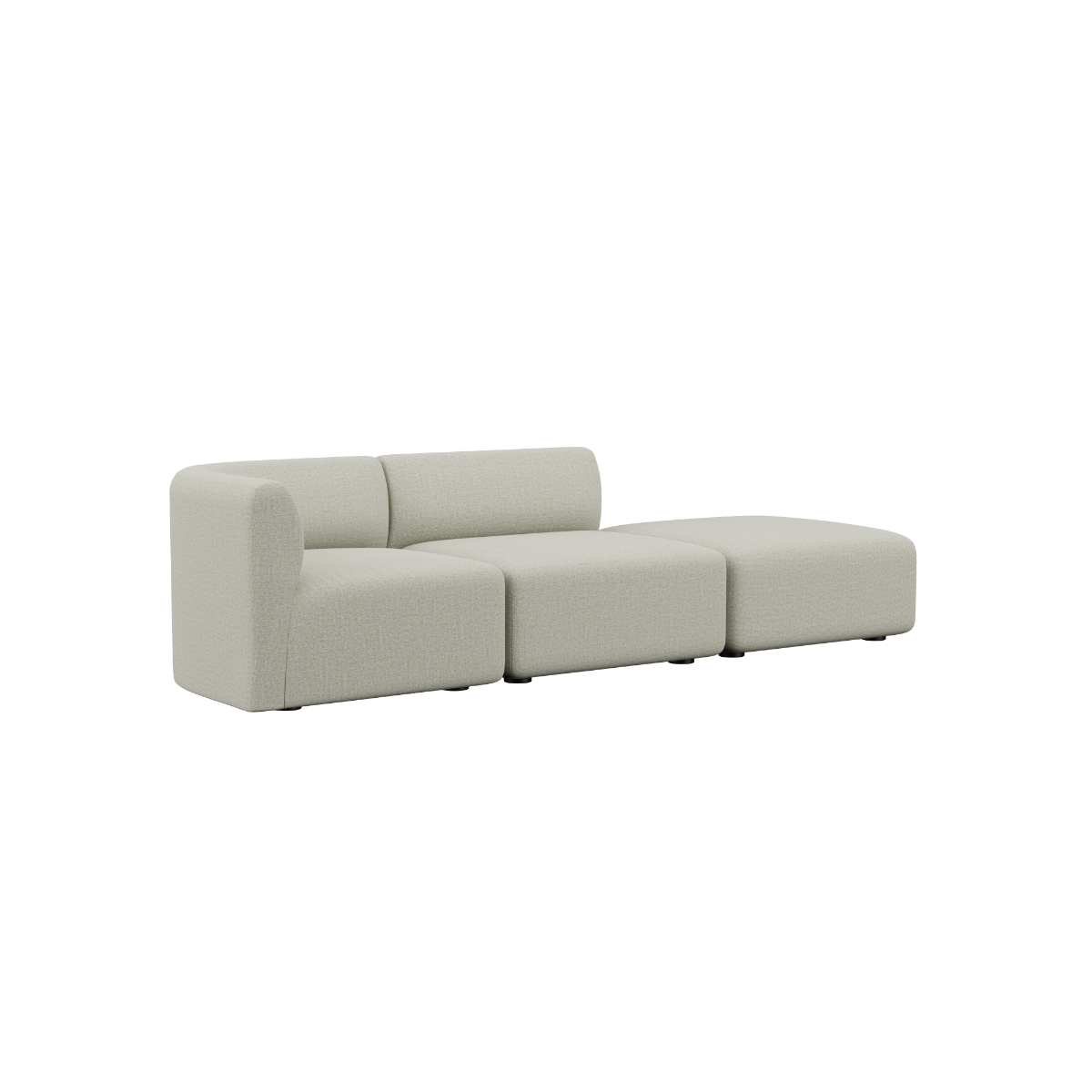 variant_8601133% | Fjord Sofa - 2 pers. med open end - Cosmo Beige | SACKit | Fjord Sofa - 2 pers. med open end - Cosmo Beige | SACKit