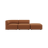  | Fjord Sofa - 2 pers. med open end - Cosmo Terracotta | SACKit | Fjord Sofa - 2 pers. med open end - Cosmo Terracotta | SACKit