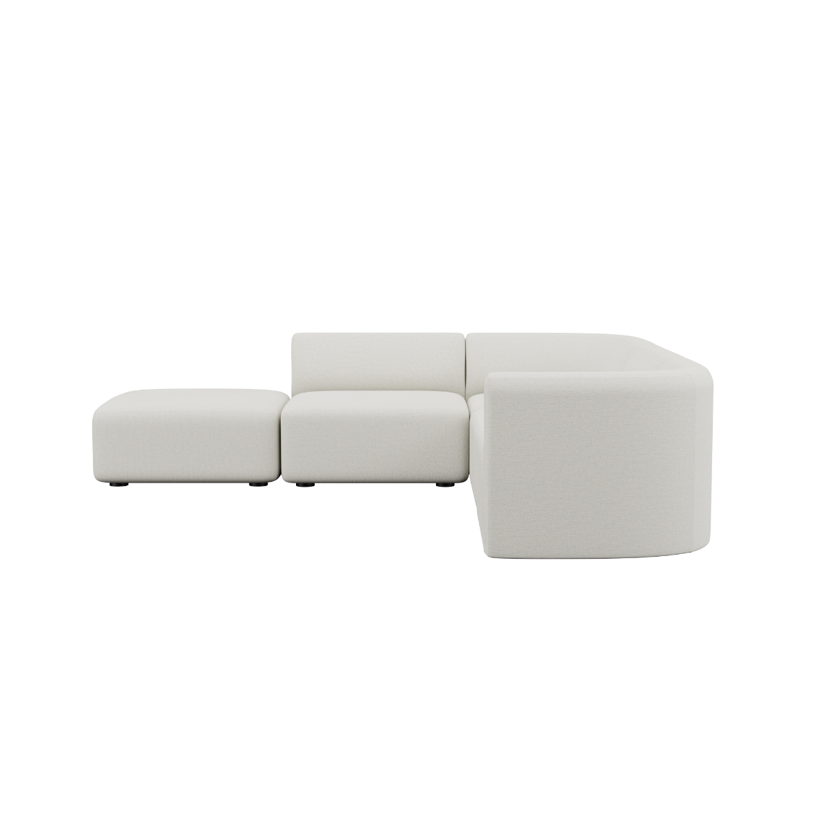  | Fjord Sofa - Hjørnesofa med open end - Sealife Ivory | SACKit | Fjord Sofa - Hjørnesofa med open end - Sealife Ivory | SACKit