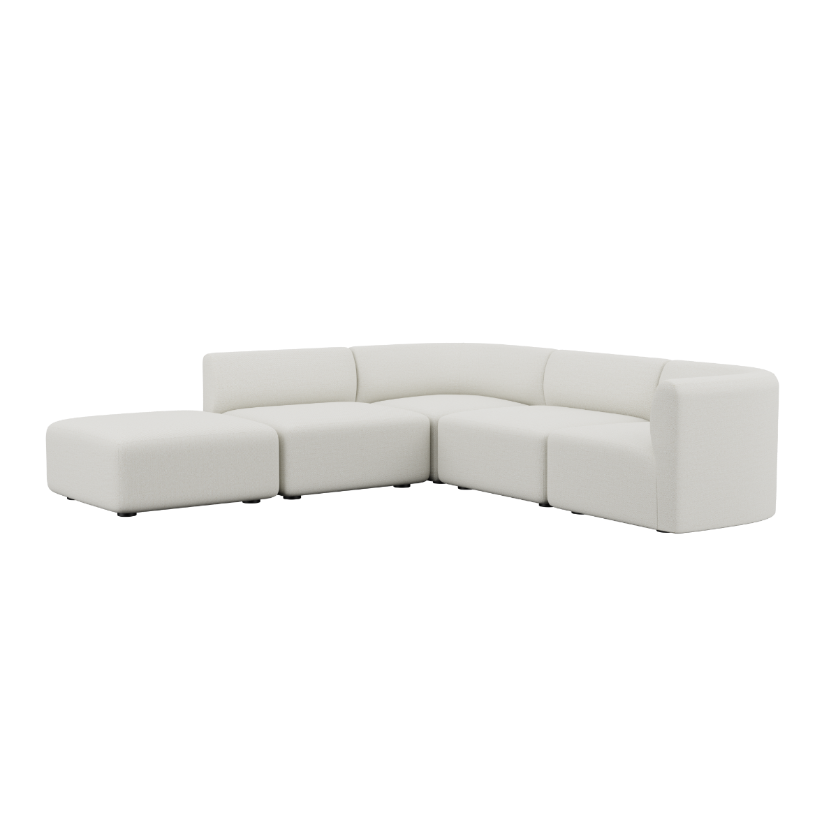  | Fjord Sofa - Hjørnesofa med open end - Sealife Ivory | SACKit | Fjord Sofa - Hjørnesofa med open end - Sealife Ivory | SACKit