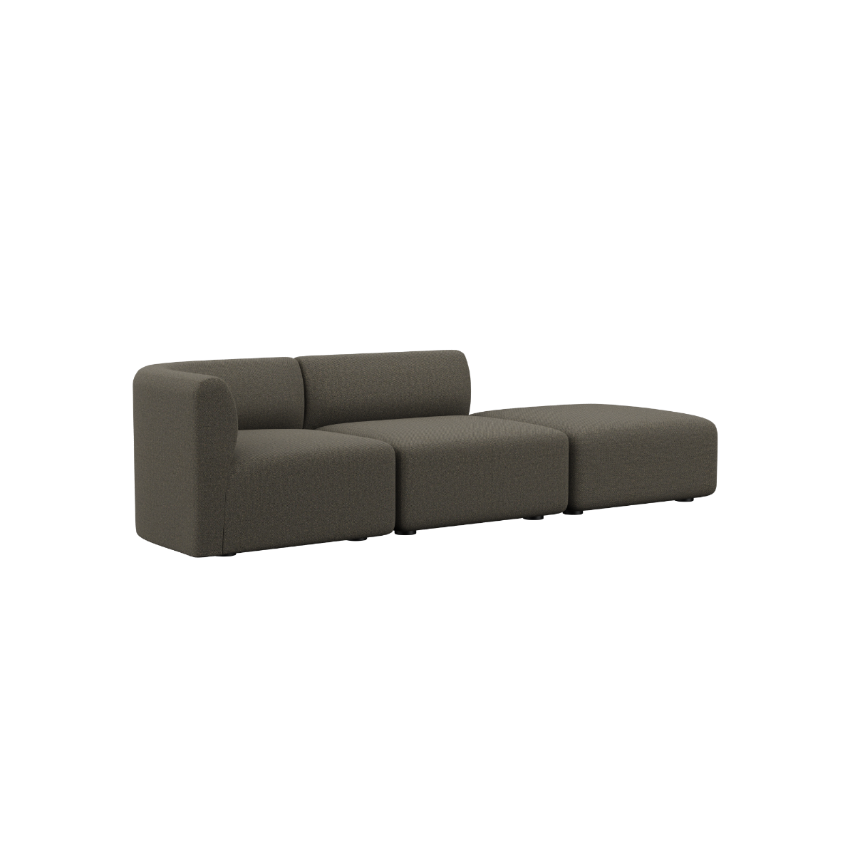 variant_8601131% | Fjord Sofa - 2 pers. med open end - Sealife Brown | SACKit | Fjord Sofa - 2 pers. med open end - Sealife Brown | SACKit