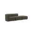  | Fjord Sofa - 2 pers. med open end - Sealife Brown | SACKit | Fjord Sofa - 2 pers. med open end - Sealife Brown | SACKit
