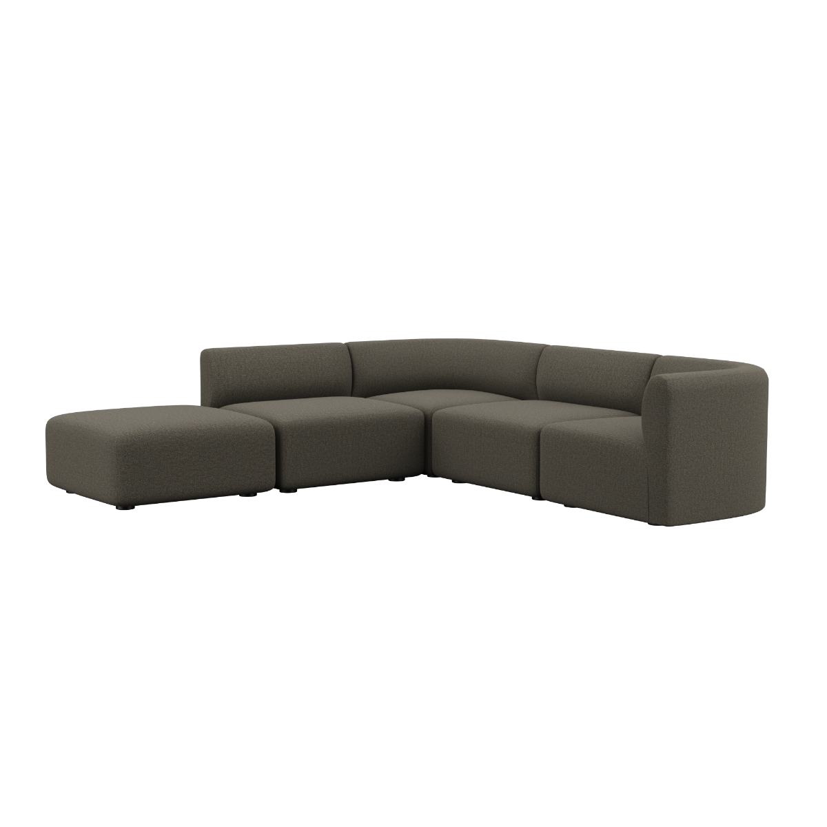  | Fjord Sofa - Hjørnesofa med open end - Sealife Brown | SACKit | Fjord Sofa - Hjørnesofa med open end - Sealife Brown | SACKit