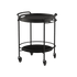  | Serving Table w/ Nordic Serving Tray - Black Stained Oak | SACKit