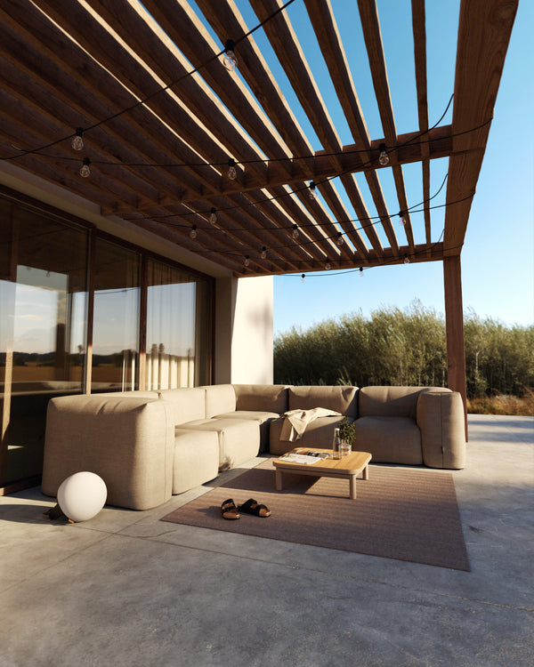 Soft Sofa Outdoor - 5 Seater Corner Sofa