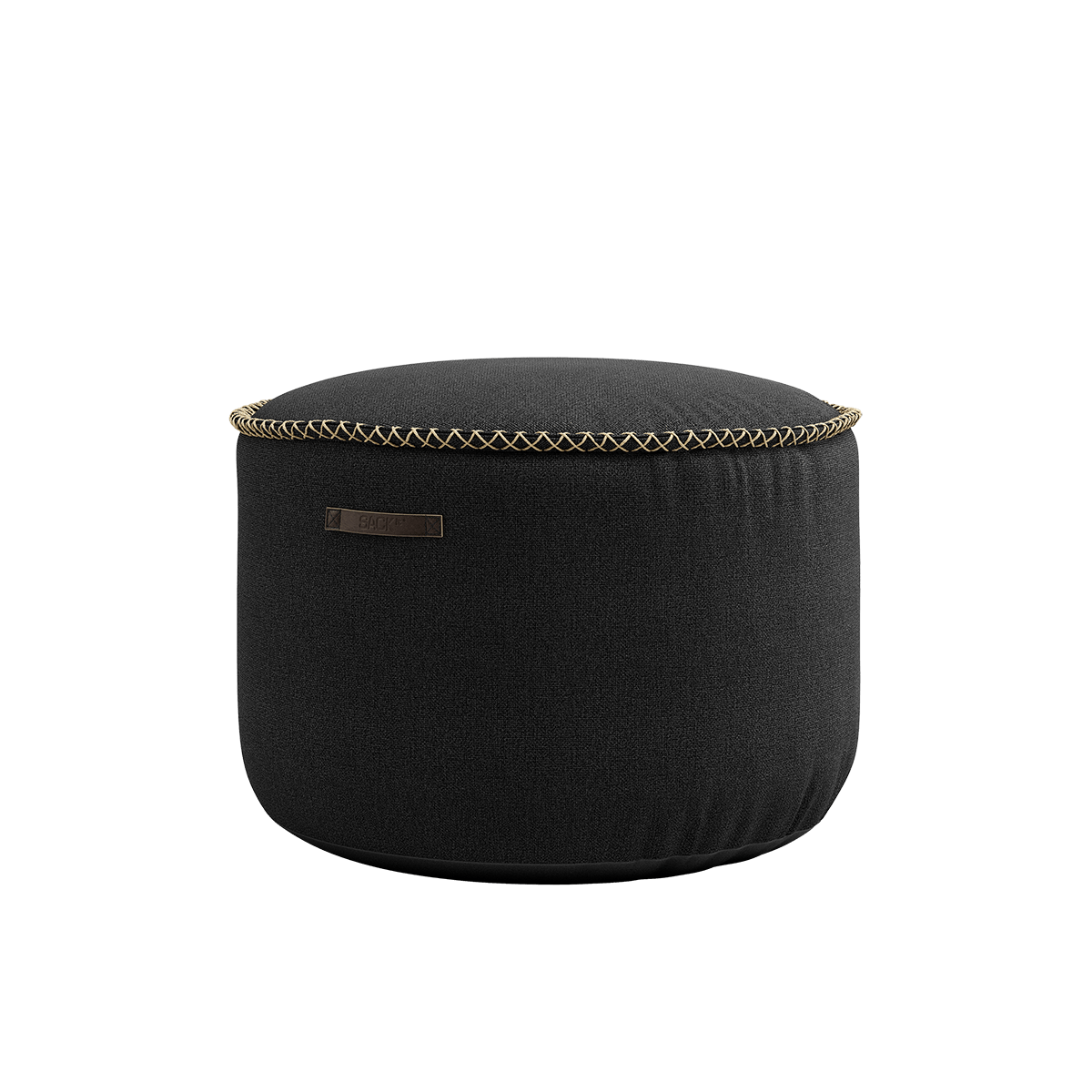 variant_8567011% | Medley Pouf [Contract] - Medley Black | SACKit