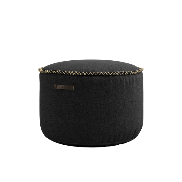 variant_8567011% | Medley Pouf [Contract] - Medley Black | SACKit