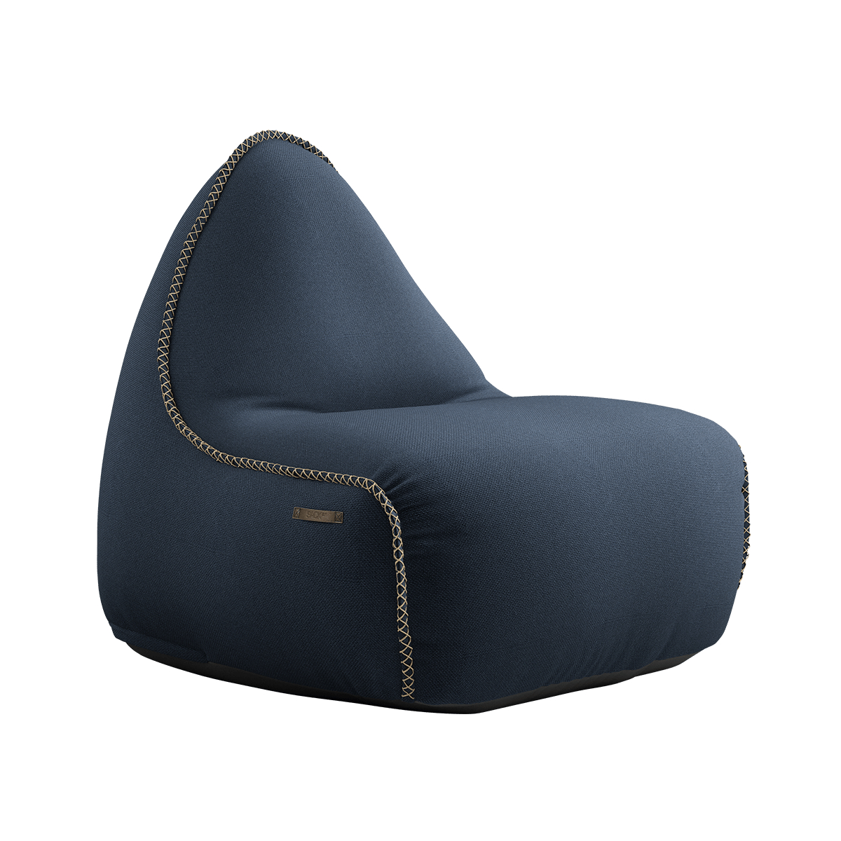  | Cura Lounge Chair [Contract] - Cura Dark Blue | SACKit