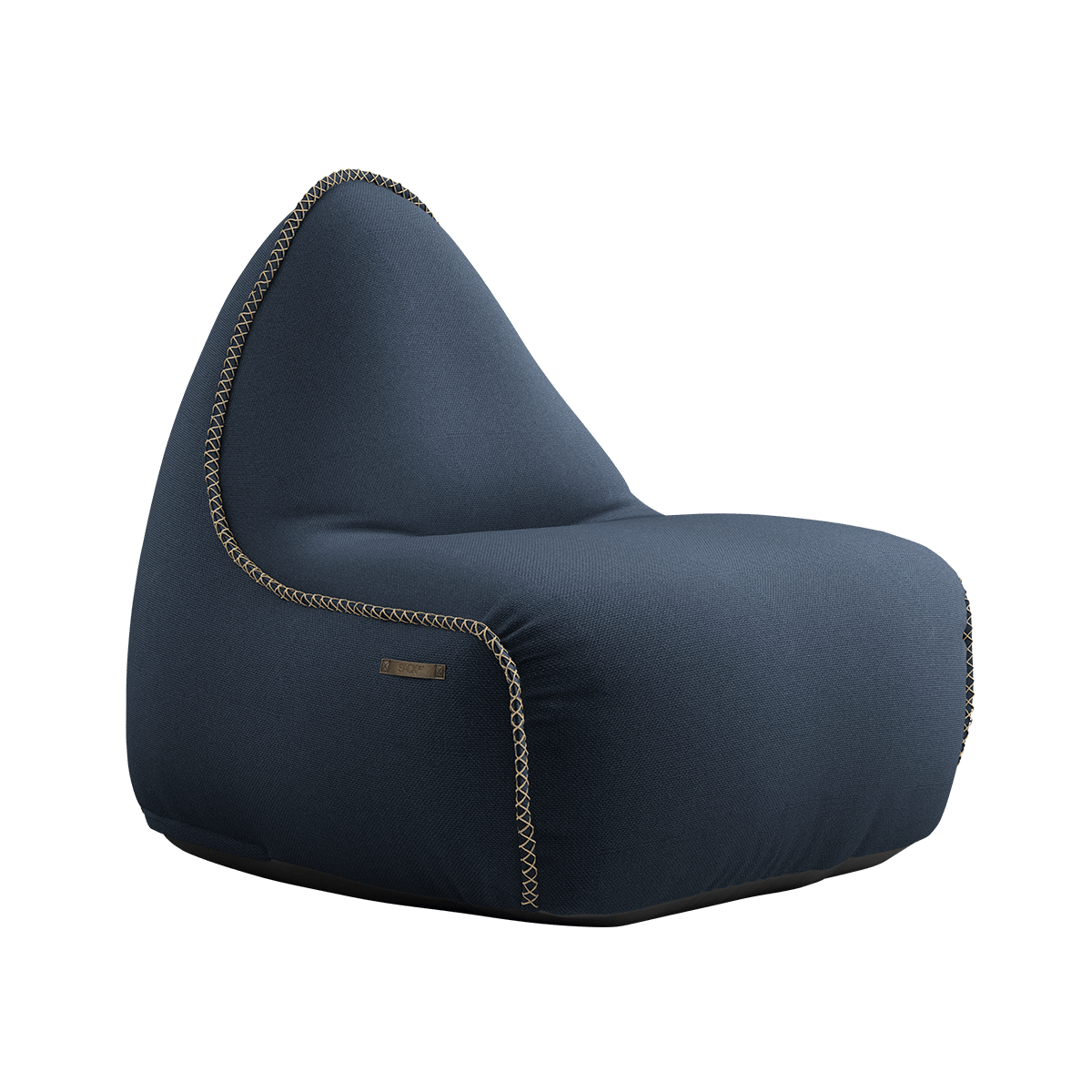 variant_8567101% | Cura Lounge Chair [Contract] - Cura Dark Blue | SACKit